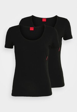 TWIN 2 PACK - Undershirt - black