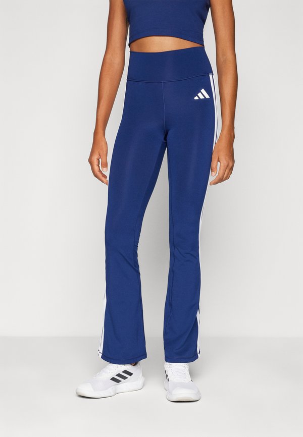 OPTIME ESSENTIALS 3 STRIPES FLARED LEGGINGS - Tights