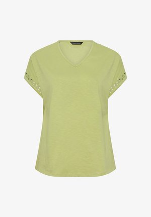 Evans, PLUS SIZE T-SHIRTS - Printtipaita - light green