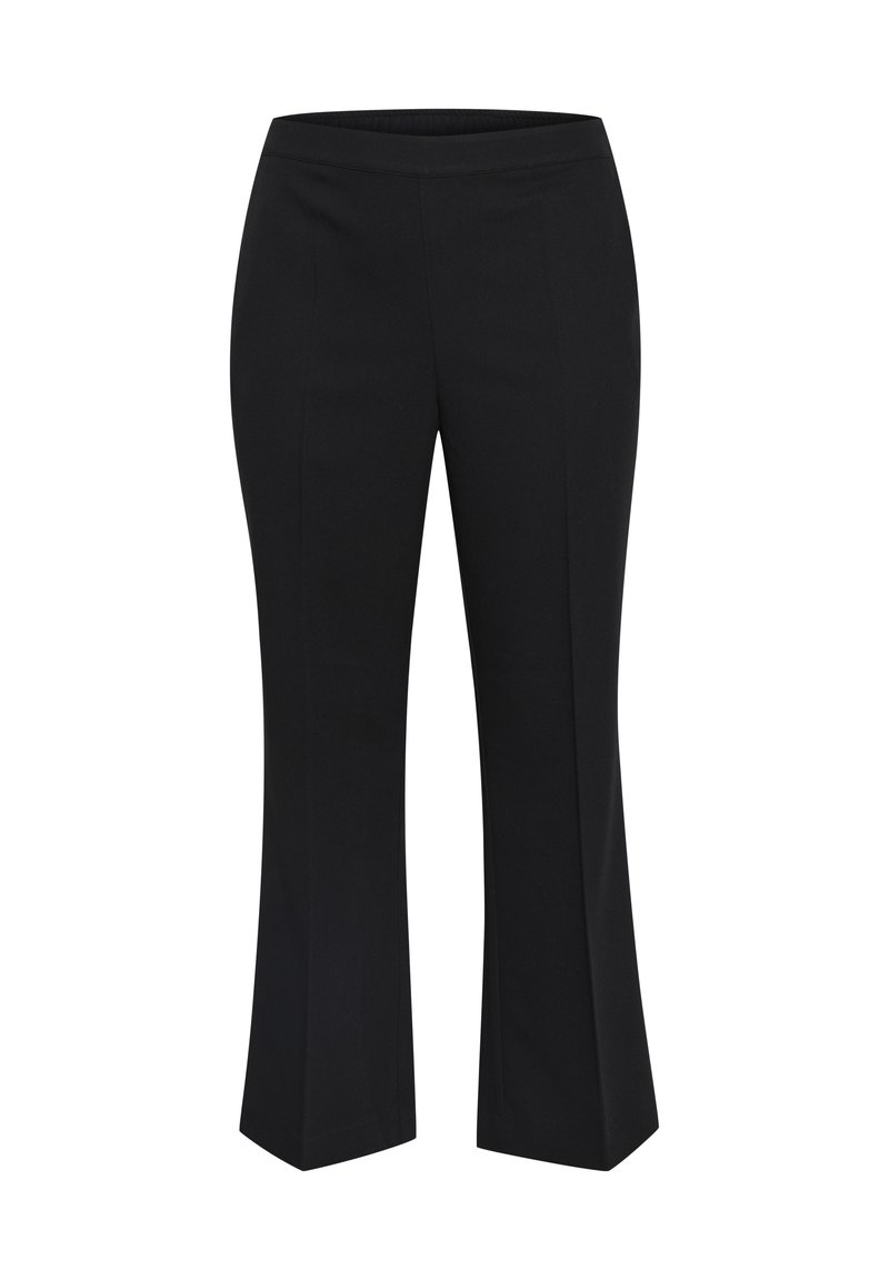 Kaffe Curve Broek gemêleerd zwart
