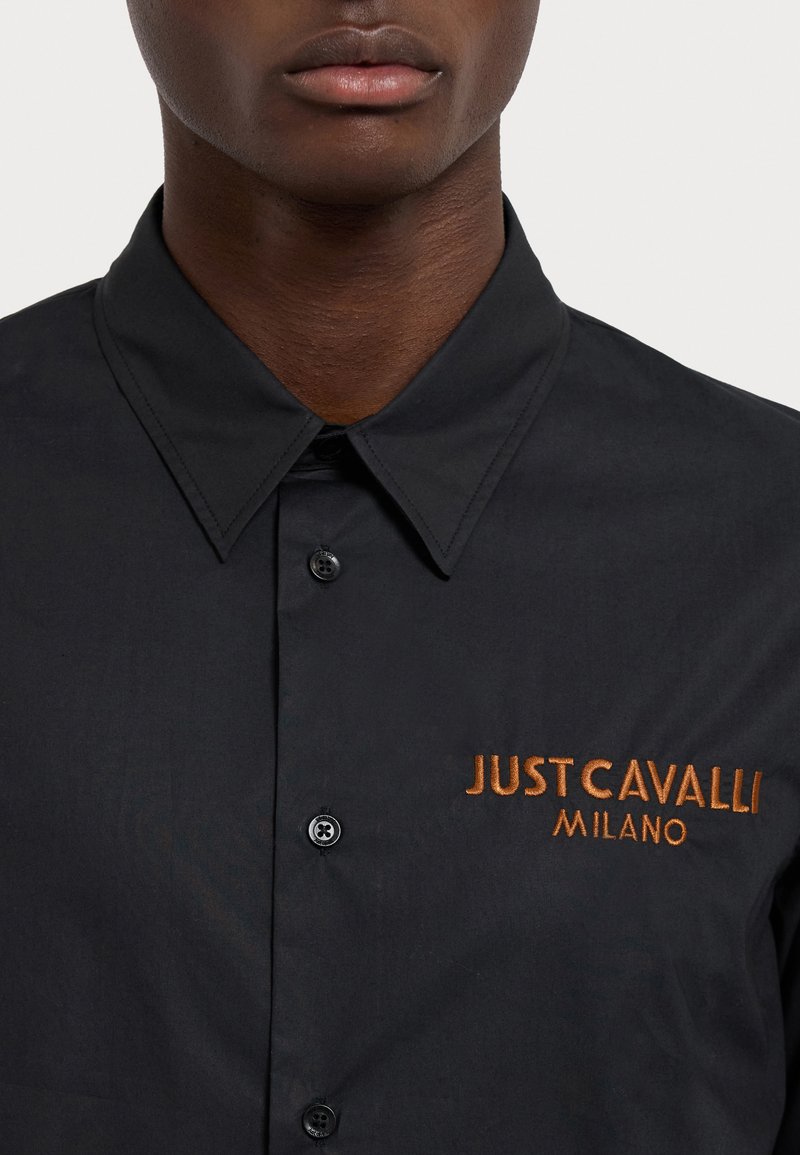 Just Cavalli SLIM FIT - Shirt - black - Zalando.co.uk