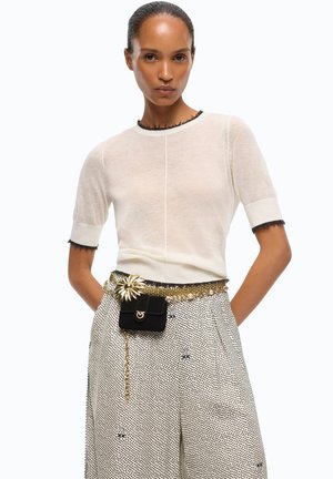 Pinko, 107329-A3IQ NICOSIA SWEATER - T-shirt con stampa - creamy-white