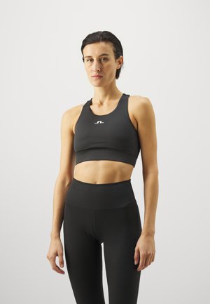 MONICA - Sports-BH-er med lett støtte - black