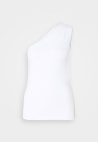 ASYMMETRIC ONE SHOULDER - Top - white