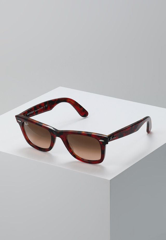 0RB2140 ORIGINAL WAYFARER - Zonnebril - red on orange havana