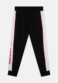 adidas Originals PANTS JUNIOR UNISEX - Träningsbyxor - black/better scarlet