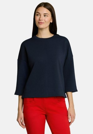 TOM TAILOR, LOOSE FIT SWEATSHIRT MIT 7/8-ARM - Sweatshirt - sky captain blue