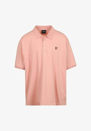 Lyle & Scott, LYLE & SCOTT PLUSSIZE POLO SHIRT GRAPEFRUIT PINK - Poloshirt - roze