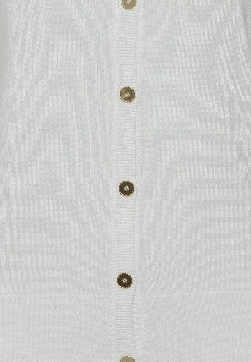 Damen Strickjacken | PULZ PZSARA Strickjacke blanc de blanc melange/silberfarben - BZ14352 Damen Strickjacken | PULZ PZSARA Strickjacke blanc de blanc melange/silberfarben - BZ14352