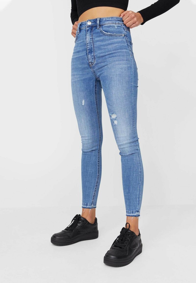 Stradivarius Jeansy Skinny Fit Zalando.pl