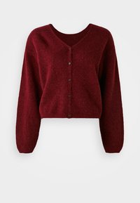 MSCHMILANIA HOPE CARDIGAN - Strickjacke - syrah