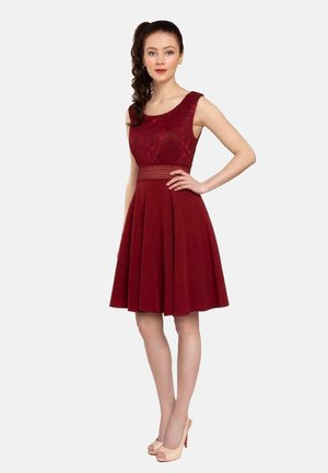 Cocktail dress / Party dress - bordeaux