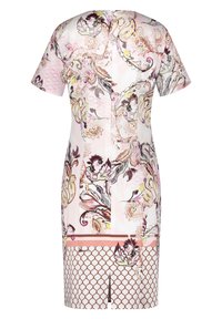 gerry weber retro print dress pink Gerry Weber KLEID GEWEBE KLEID MIT ALLOVERDESSIN - Day dress - pink/tobacco/flamingo  print/multi-coloured