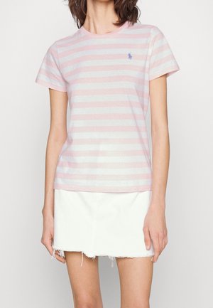 T-shirt med print - pink