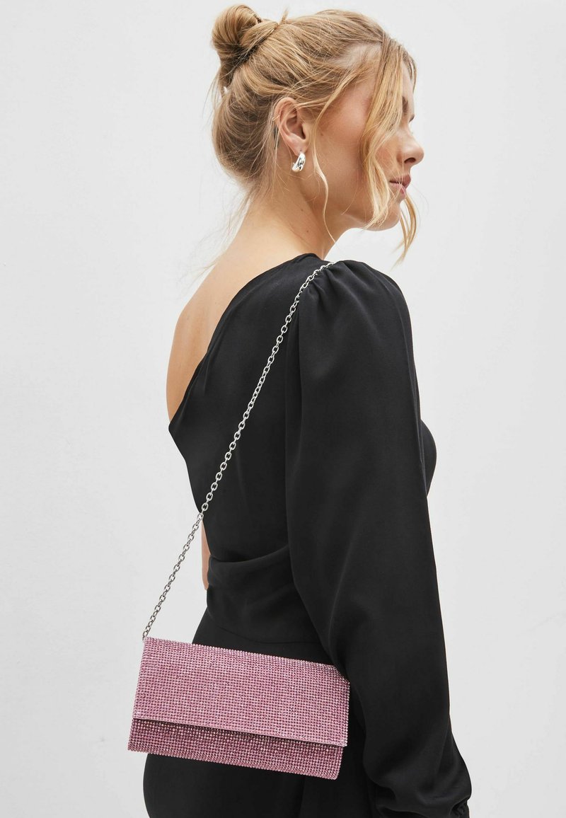 Next SPARKLE BARREL CLUTCH BAG Clutches pink Zalando.dk