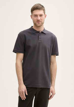 STRUCTURED - Pólóing - tarmac grey