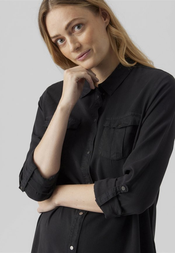 VMMSILLA SHORT DRESS - Denim dress2