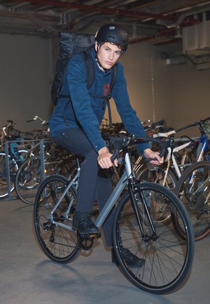 MENS CYCLIST HYBRID PANTS - Friluftsbukser - black