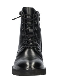 Nelson VETER - Enkellaarsjes met plateauzool - zwart