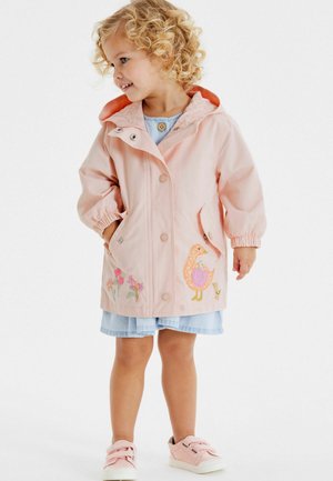 SHOWER RESISTANT EMBROIDERED - Lehká bunda - pink
