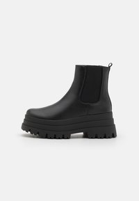Botines con plataforma - black