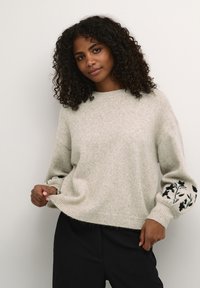 Kaffe LISETTE - Jumper - feather gray melange