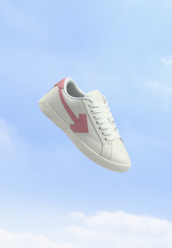Off-White END OF PLAY KID LACES UNISEX - Trainers - white/pink