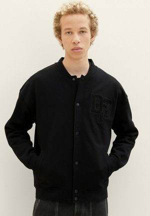 Zip-up sweatshirt - black