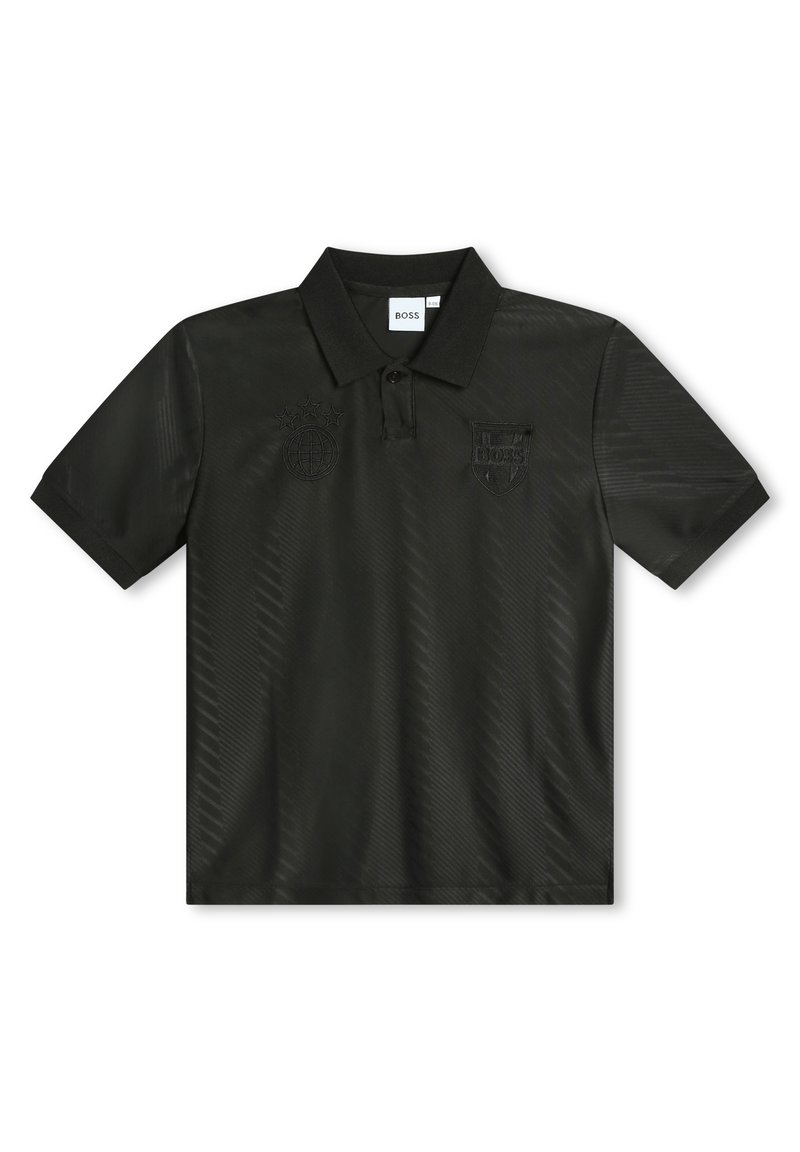 BOSS Kidswear Poloshirt zwart