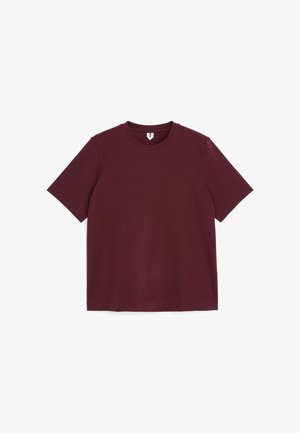 ARKET, ARKET PEARL HEAVYWEIGHT T-SHIRT - T-shirt basique - ochre