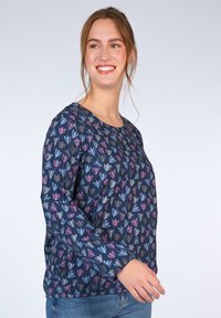 Deerberg LANGARM LINDELIS - Langarmshirt - navy