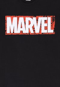 Henry Tiger MARVEL COMICS LOGO - Triko s potiskem - black