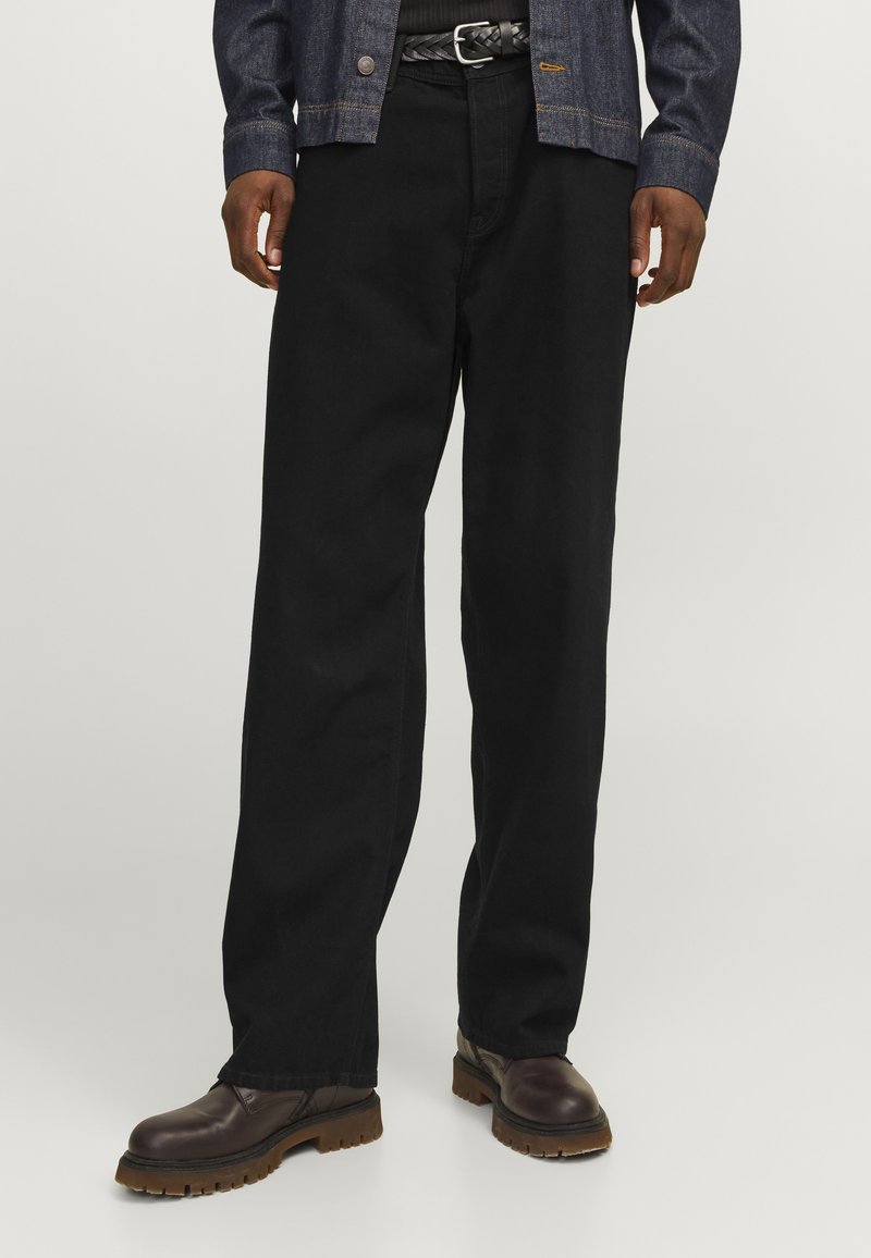 Jack & Jones JJIALEX JJORIGINAL - Túlméretezett farmernadrág - black