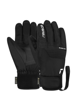 Gloves - black white
