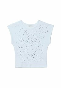Stradivarius STUDDED WITH SLEEVES - Top - white