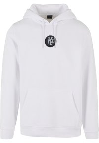 NY PATCH - Kapuzenpullover - white