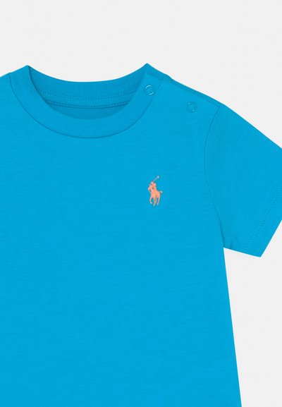 Polo Ralph Lauren COTTON JERSEY CREWNECK TEE - T-shirt básica - cove blue