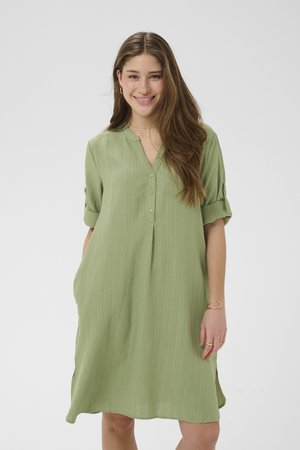 Love Copenhagen LUCY FOLD-UP - Tunika - oil green