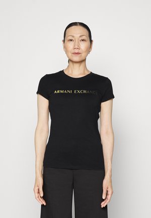 T-shirt print - black
