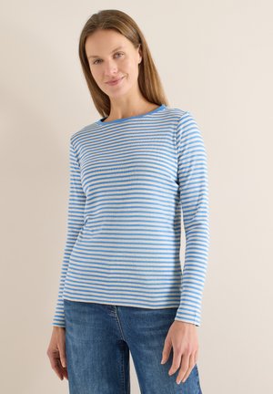 GESTREIFTES - Maglietta a manica lunga - blau