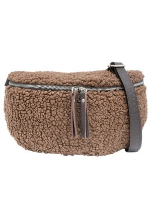 FLUFFY - Umhängetasche - schoko