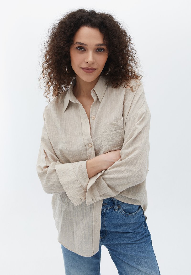 OXXO WITH POCKET - Camicia - peyote
