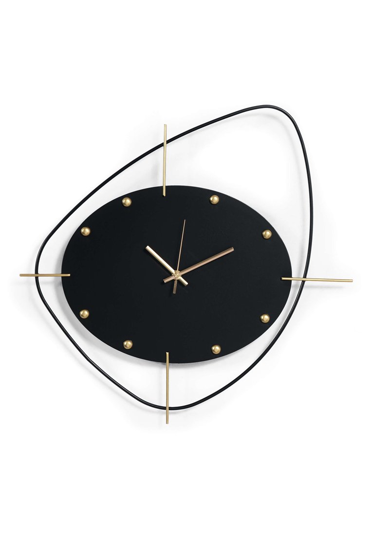 Arte Dal Mondo Wanduhr goldfarben