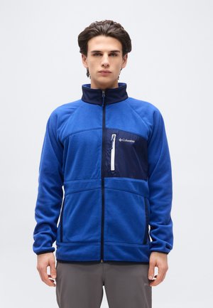 FAST TREK™ OVERLAY FULL ZIP - Flísová bunda - blue/navy