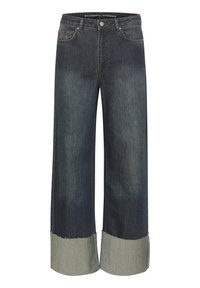 Unselected, dark blue dirty wash