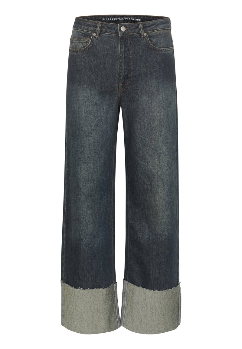 My Essential Wardrobe Wide leg blauw denim/bluedenim My Essential Wardrobe Wide leg blauw denim/bluedenim