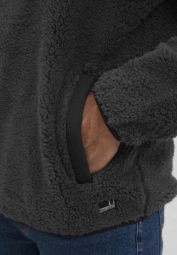 PRPiet TEDDY - Fleece jumper - forged iron2