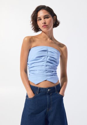 STRAPLESS-INSPIRED - Top - light blue
