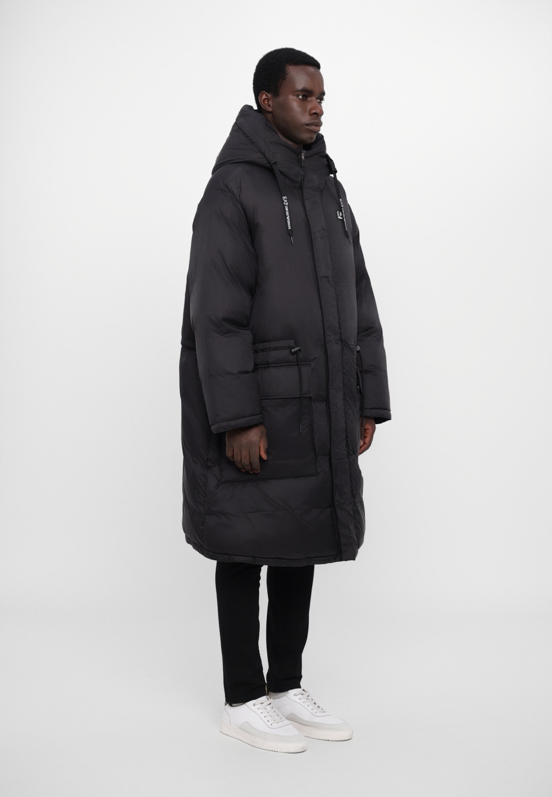 EA7 Emporio Armani Winter coat - black - Zalando.co.uk