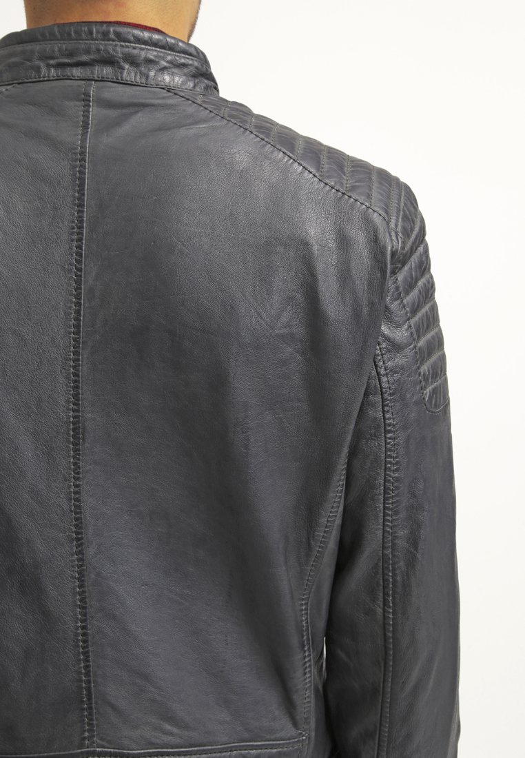 Gipsy CHESTER Skinnjakke dunkelgrau Zalando.no Gipsy CHESTER Skinnjakke schwarz Zalando.no